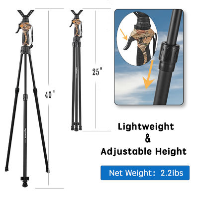 Easy To Carry 24-40 Inch Tripod Stand Ball Head Tripod Monopod